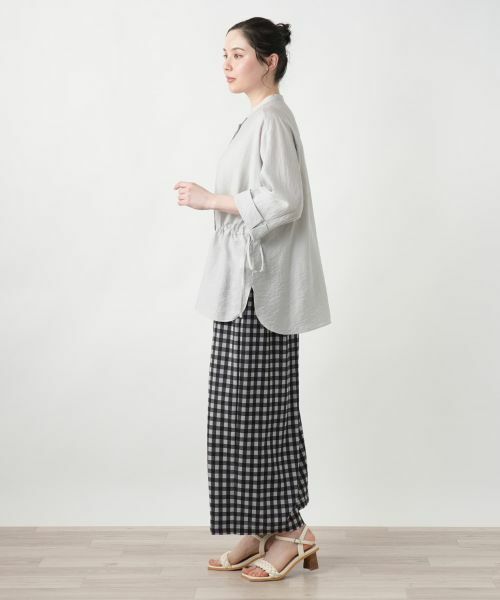 Leilian PLUS HOUSE / レリアンプラスハウス シャツ・ブラウス | 【店舗人気】バンドカラーブラウス【ROCHAS Premiere】 | 詳細5