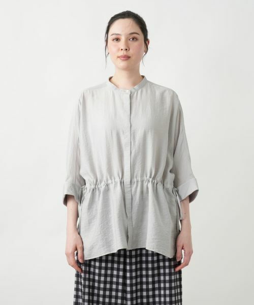 Leilian PLUS HOUSE / レリアンプラスハウス シャツ・ブラウス | 【店舗人気】バンドカラーブラウス【ROCHAS Premiere】 | 詳細8