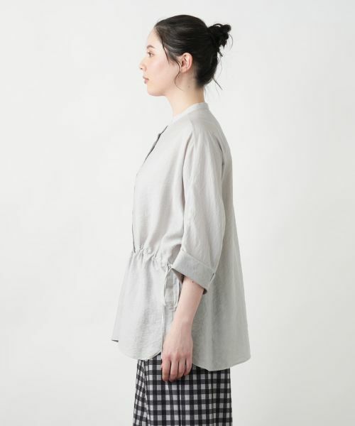 Leilian PLUS HOUSE / レリアンプラスハウス シャツ・ブラウス | 【店舗人気】バンドカラーブラウス【ROCHAS Premiere】 | 詳細9