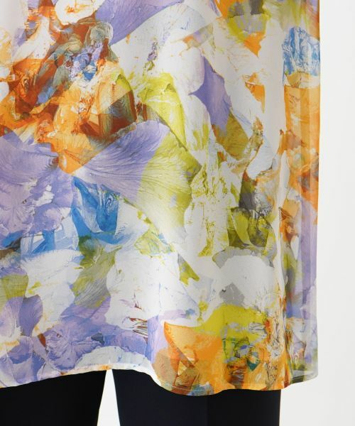 Leilian PLUS HOUSE / レリアンプラスハウス シャツ・ブラウス | 【店舗人気】フラワー柄ブラウス【プラス企画】 | 詳細11