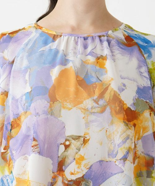 Leilian PLUS HOUSE / レリアンプラスハウス シャツ・ブラウス | 【店舗人気】フラワー柄ブラウス【プラス企画】 | 詳細7