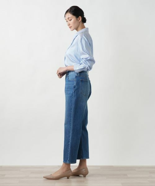 Leilian PLUS HOUSE / レリアンプラスハウス デニムパンツ | 【店舗人気】ストレートデニムパンツ | 詳細2