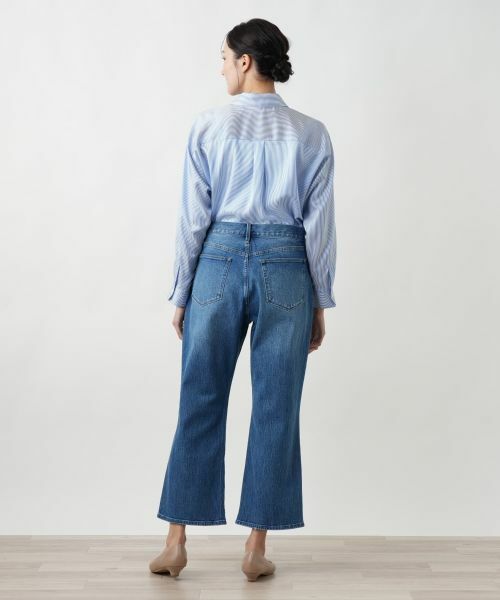 Leilian PLUS HOUSE / レリアンプラスハウス デニムパンツ | 【店舗人気】ストレートデニムパンツ | 詳細3
