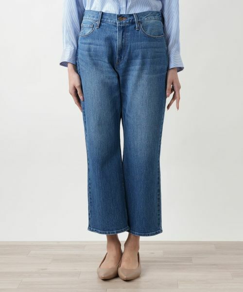 Leilian PLUS HOUSE / レリアンプラスハウス デニムパンツ | 【店舗人気】ストレートデニムパンツ | 詳細4