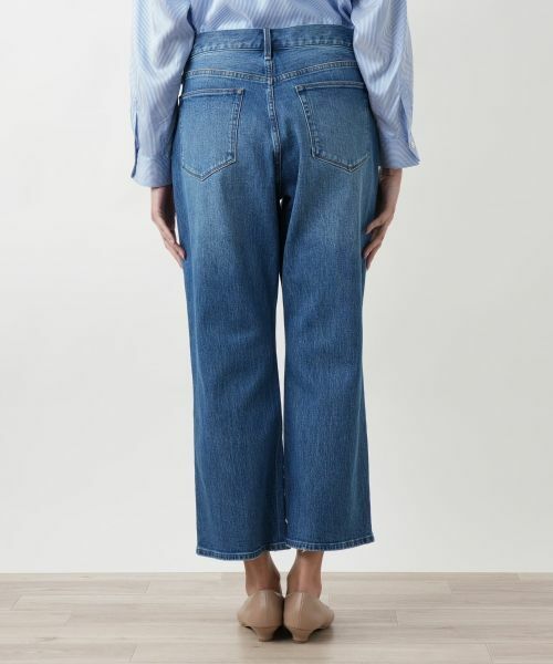 Leilian PLUS HOUSE / レリアンプラスハウス デニムパンツ | 【店舗人気】ストレートデニムパンツ | 詳細6