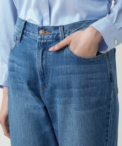 Leilian PLUS HOUSE / レリアンプラスハウス デニムパンツ | 【店舗人気】ストレートデニムパンツ | 詳細7