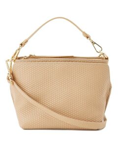 Leilian PLUS HOUSE / レリアンプラスハウス ハンドバッグ | 2way編み込みショルダーバッグ