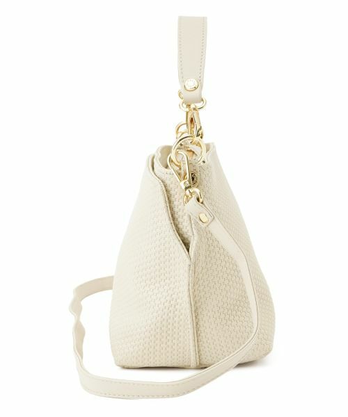 Leilian PLUS HOUSE / レリアンプラスハウス ハンドバッグ | 2way編み込みショルダーバッグ | 詳細1