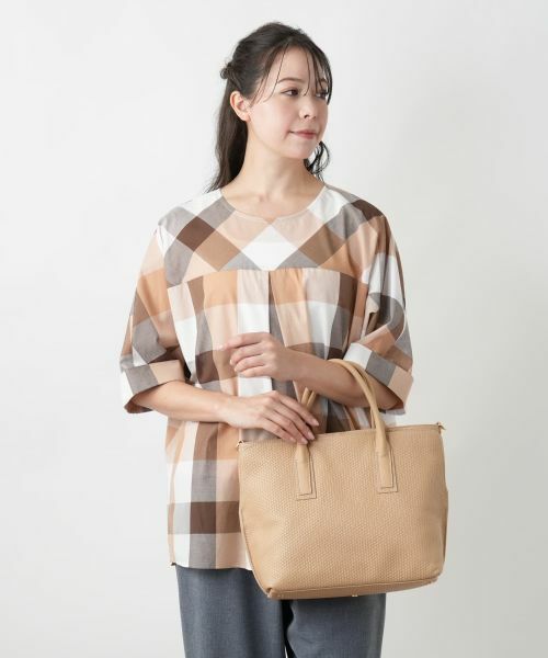 Leilian PLUS HOUSE / レリアンプラスハウス ハンドバッグ | 【店舗人気】2way編み込みトートバッグ | 詳細10