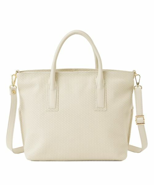 Leilian PLUS HOUSE / レリアンプラスハウス ハンドバッグ | 【店舗人気】2way編み込みトートバッグ | 詳細2