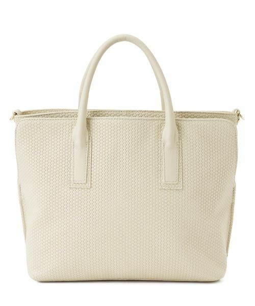 Leilian PLUS HOUSE / レリアンプラスハウス ハンドバッグ | 【店舗人気】2way編み込みトートバッグ | 詳細3