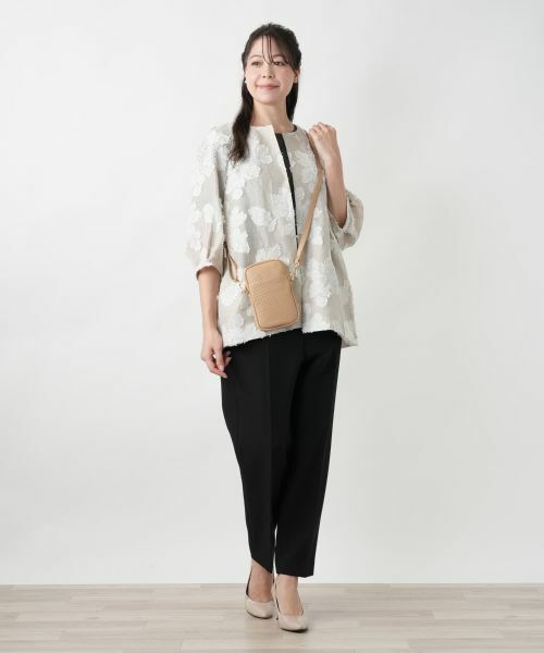 Leilian PLUS HOUSE / レリアンプラスハウス メッセンジャーバッグ・ウエストポーチ | 【店舗人気】編み込みミニバッグ | 詳細7