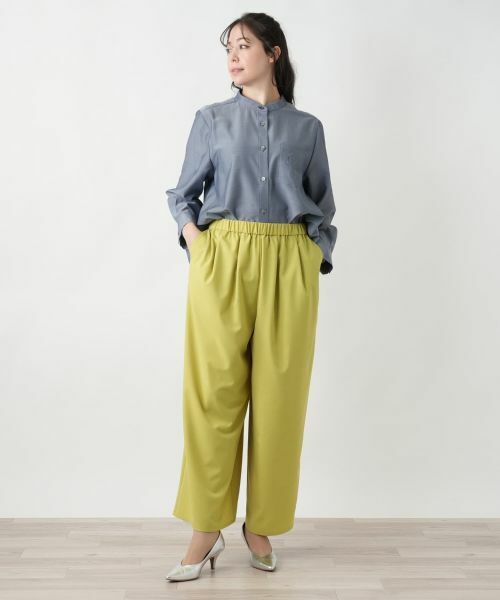 Leilian PLUS HOUSE / レリアンプラスハウス その他パンツ | 【店舗人気】洗えるワイドパンツ | 詳細1