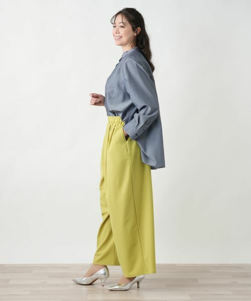 Leilian PLUS HOUSE / レリアンプラスハウス その他パンツ | 【店舗人気】洗えるワイドパンツ | 詳細2