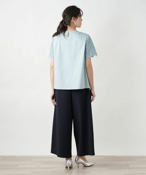 Leilian PLUS HOUSE / レリアンプラスハウス その他パンツ | 【店舗人気】洗えるワイドパンツ | 詳細6