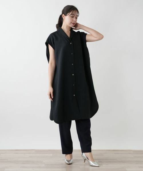 Leilian PLUS HOUSE / レリアンプラスハウス テーラードジャケット | 【店舗人気】ロングベスト【プラス企画】 | 詳細1