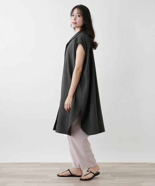 Leilian PLUS HOUSE / レリアンプラスハウス テーラードジャケット | 【店舗人気】ロングベスト【プラス企画】 | 詳細5