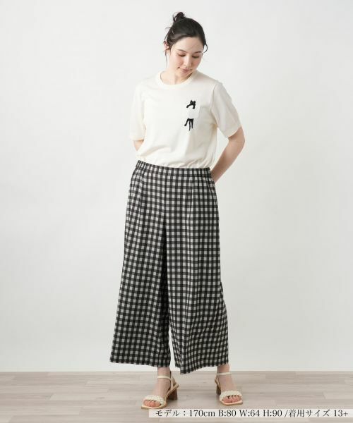 Leilian PLUS HOUSE / レリアンプラスハウス その他パンツ | 【店舗人気】ガウチョパンツ【プラス企画】 | 詳細1