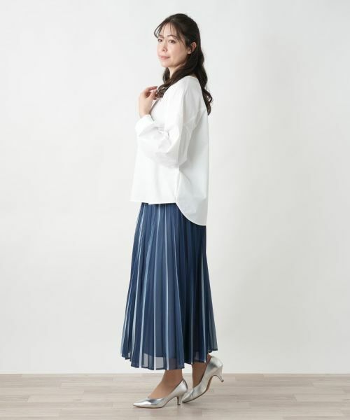 Leilian PLUS HOUSE / レリアンプラスハウス シャツ・ブラウス | 【店舗人気】洗えるブラウス | 詳細2