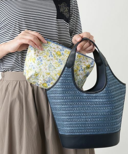 Leilian PLUS HOUSE / レリアンプラスハウス ハンドバッグ | 【店舗人気】編み込みトートバッグ | 詳細2