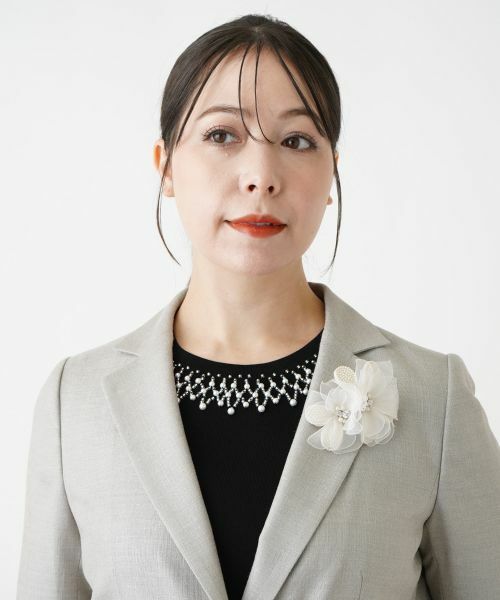 Leilian PLUS HOUSE / レリアンプラスハウス ブローチ・コサージュ | 【店舗人気】コサージュ | 詳細1