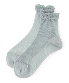 Leilian PLUS HOUSE / レリアンプラスハウス ソックス | 【店舗人気】ラメショートソックス