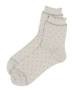 Leilian PLUS HOUSE / レリアンプラスハウス ソックス | 【店舗人気】ラメドットショートソックス