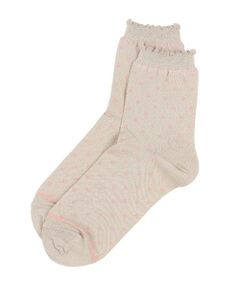 Leilian PLUS HOUSE / レリアンプラスハウス ソックス | 【店舗人気】ラメドットショートソックス