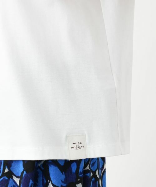 Leilian PLUS HOUSE / レリアンプラスハウス カットソー | 【店舗人気】刺繍プリントTシャツ【MUSE BY ROCHAS Premiere】 | 詳細13