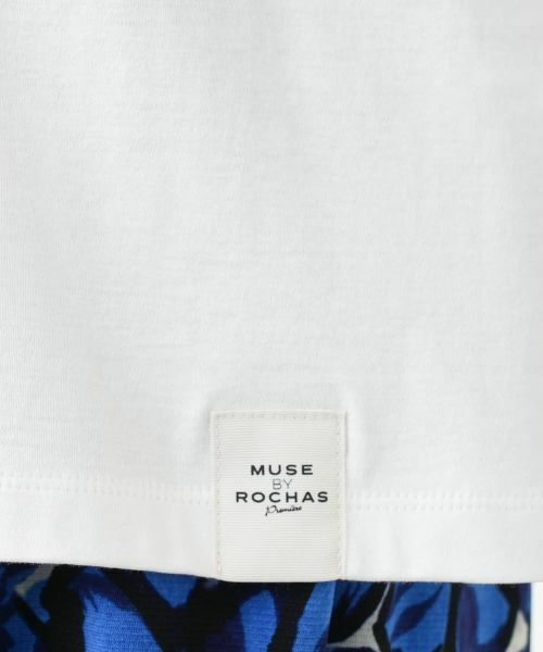 Leilian PLUS HOUSE / レリアンプラスハウス カットソー | 【店舗人気】刺繍プリントTシャツ【MUSE BY ROCHAS Premiere】 | 詳細14
