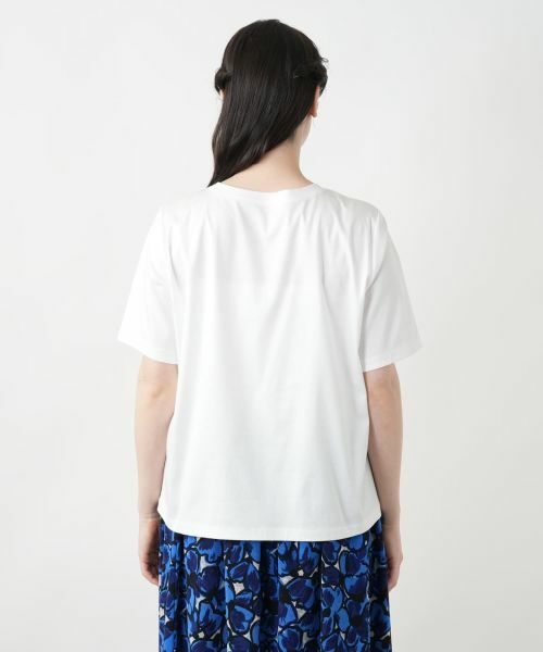 Leilian PLUS HOUSE / レリアンプラスハウス カットソー | 【店舗人気】刺繍プリントTシャツ【MUSE BY ROCHAS Premiere】 | 詳細9