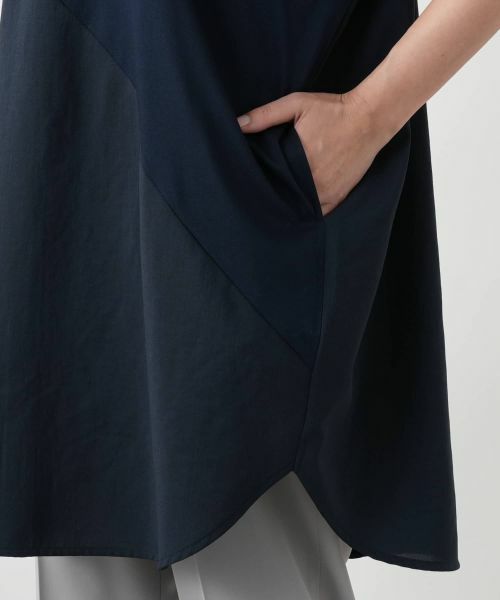 Leilian PLUS HOUSE / レリアンプラスハウス シャツ・ブラウス | 【店舗人気】切替チュニックブラウス【プラス企画】 | 詳細14