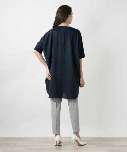 Leilian PLUS HOUSE / レリアンプラスハウス シャツ・ブラウス | 【店舗人気】切替チュニックブラウス【プラス企画】 | 詳細6