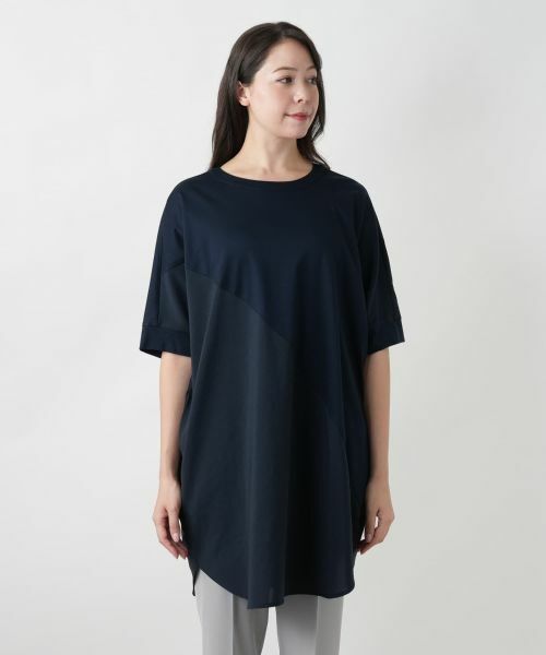 Leilian PLUS HOUSE / レリアンプラスハウス シャツ・ブラウス | 【店舗人気】切替チュニックブラウス【プラス企画】 | 詳細7