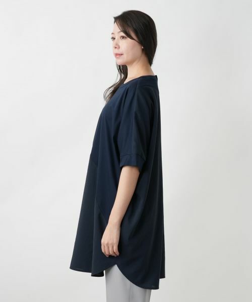 Leilian PLUS HOUSE / レリアンプラスハウス シャツ・ブラウス | 【店舗人気】切替チュニックブラウス【プラス企画】 | 詳細8