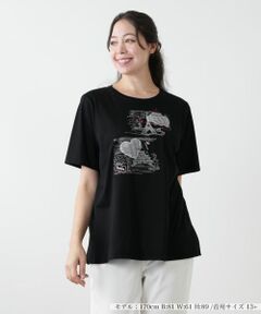 Leilian PLUS HOUSE / レリアンプラスハウス カットソー | 【店舗人気】刺繍カットソー【プラス企画】