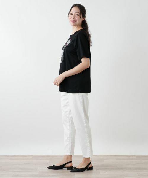 Leilian PLUS HOUSE / レリアンプラスハウス カットソー | 【店舗人気】刺繍カットソー【プラス企画】 | 詳細2