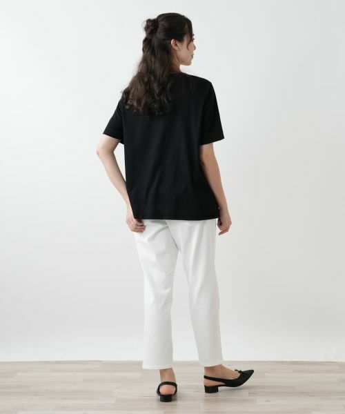 Leilian PLUS HOUSE / レリアンプラスハウス カットソー | 【店舗人気】刺繍カットソー【プラス企画】 | 詳細3