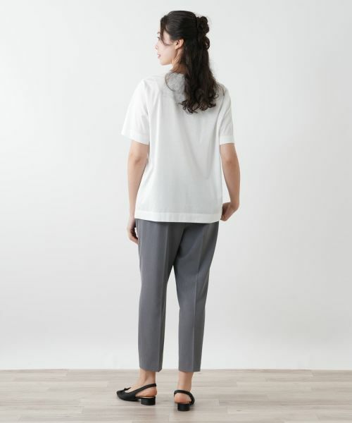 Leilian PLUS HOUSE / レリアンプラスハウス カットソー | 【店舗人気】刺繍カットソー【プラス企画】 | 詳細6