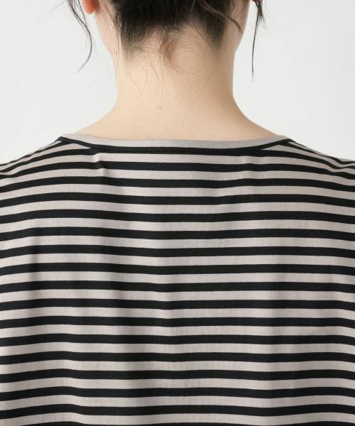 Leilian PLUS HOUSE / レリアンプラスハウス カットソー | 【店舗人気】コード刺繍ボーダーカットソー【プラス企画】 | 詳細11