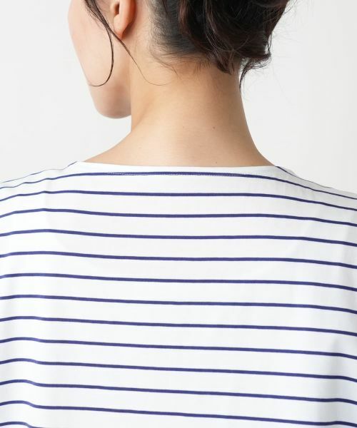 Leilian PLUS HOUSE / レリアンプラスハウス カットソー | 【店舗人気】刺繍ボーダーカットソー【プラス企画】 | 詳細11