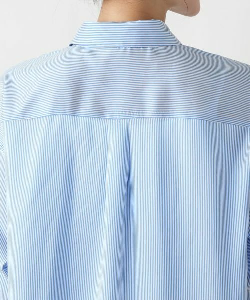 Leilian PLUS HOUSE / レリアンプラスハウス シャツ・ブラウス | ストライプブラウス | 詳細11