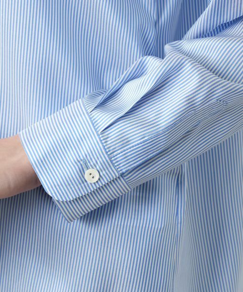 Leilian PLUS HOUSE / レリアンプラスハウス シャツ・ブラウス | ストライプブラウス | 詳細13