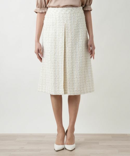Leilian PLUS HOUSE / レリアンプラスハウス ミニ・ひざ丈スカート | ツイードスカ−ト | 詳細4