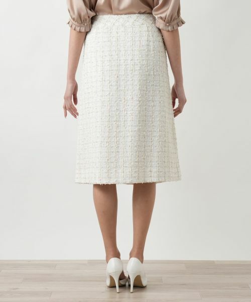 Leilian PLUS HOUSE / レリアンプラスハウス ミニ・ひざ丈スカート | ツイードスカ−ト | 詳細6