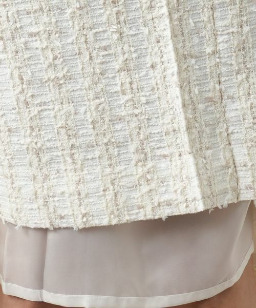 Leilian PLUS HOUSE / レリアンプラスハウス ミニ・ひざ丈スカート | ツイードスカ−ト | 詳細9