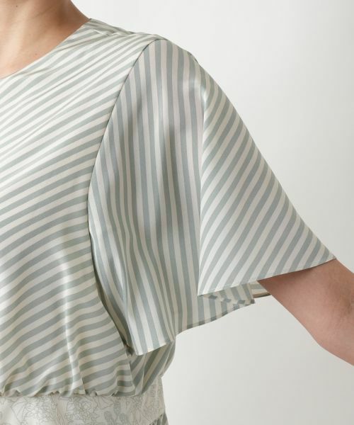 Leilian PLUS HOUSE / レリアンプラスハウス ドレス | スカーフ柄ワンピ−ス | 詳細13