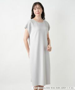 Leilian PLUS HOUSE / レリアンプラスハウス ドレス | 【店舗人気】切替ニットワンピース【BOURGE】