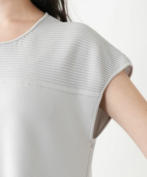 Leilian PLUS HOUSE / レリアンプラスハウス ドレス | 【店舗人気】切替ニットワンピース【BOURGE】 | 詳細12