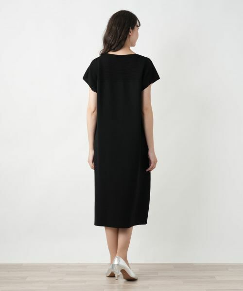 Leilian PLUS HOUSE / レリアンプラスハウス ドレス | 【店舗人気】切替ニットワンピース【BOURGE】 | 詳細3